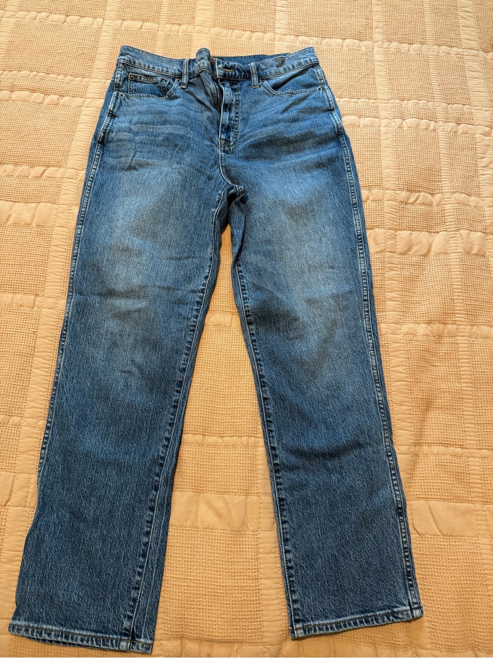J. Crew High-Rise Classic Vintage Blue Jeans